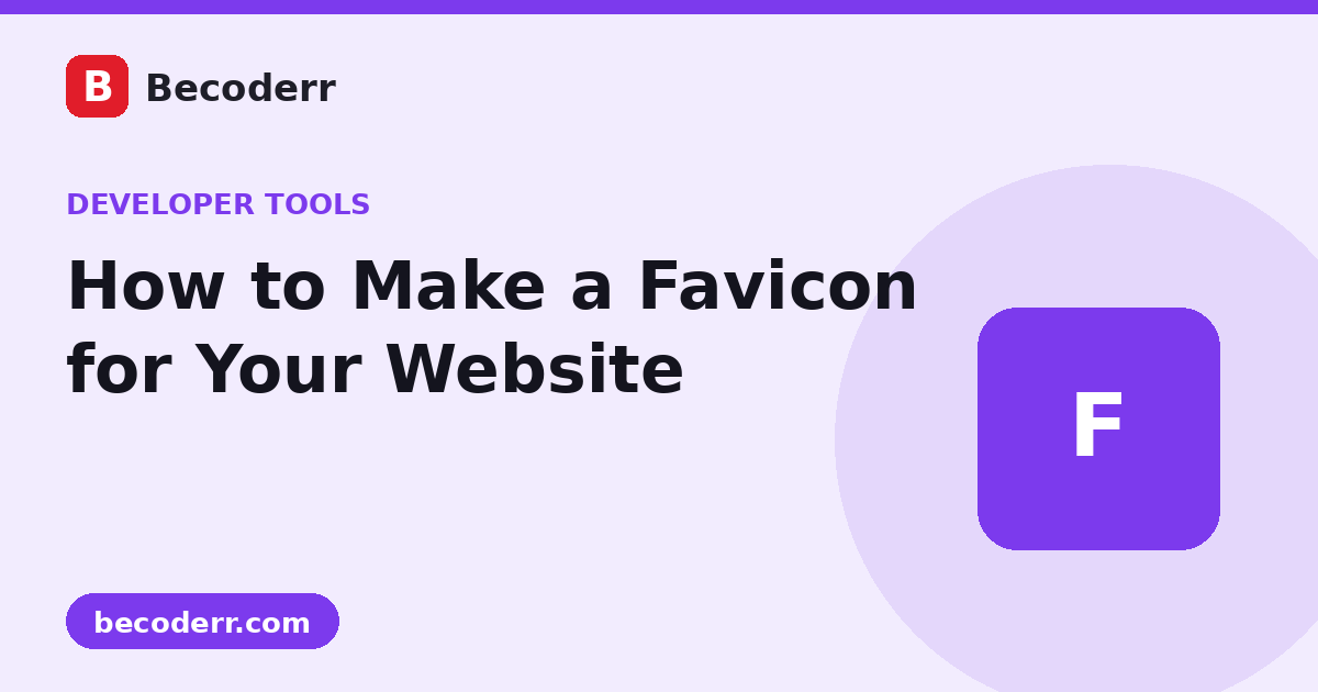 How to Make a Favicon for Your Website, Free